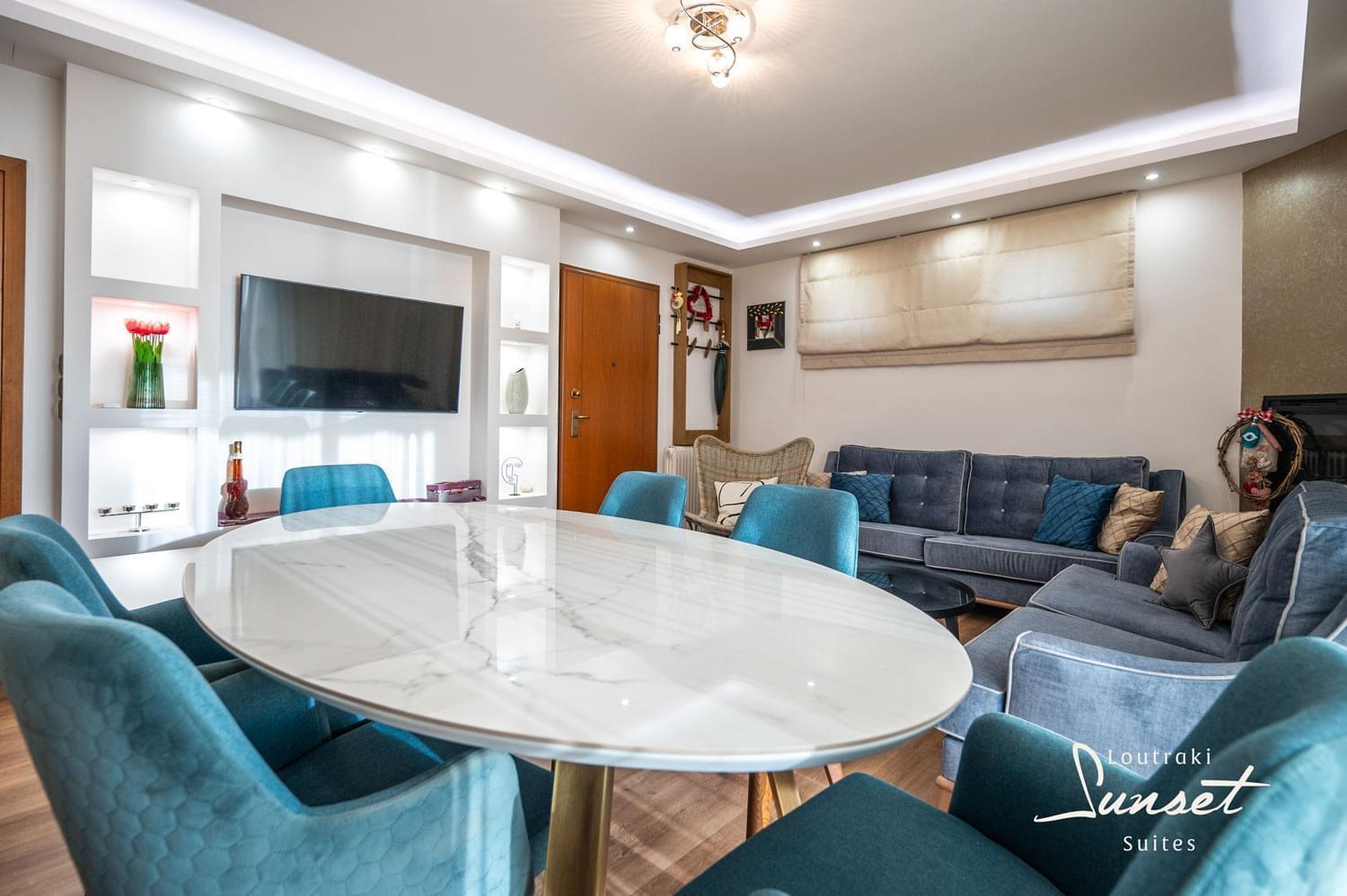 Loutraki Sea Sunset Apartment Exterior foto