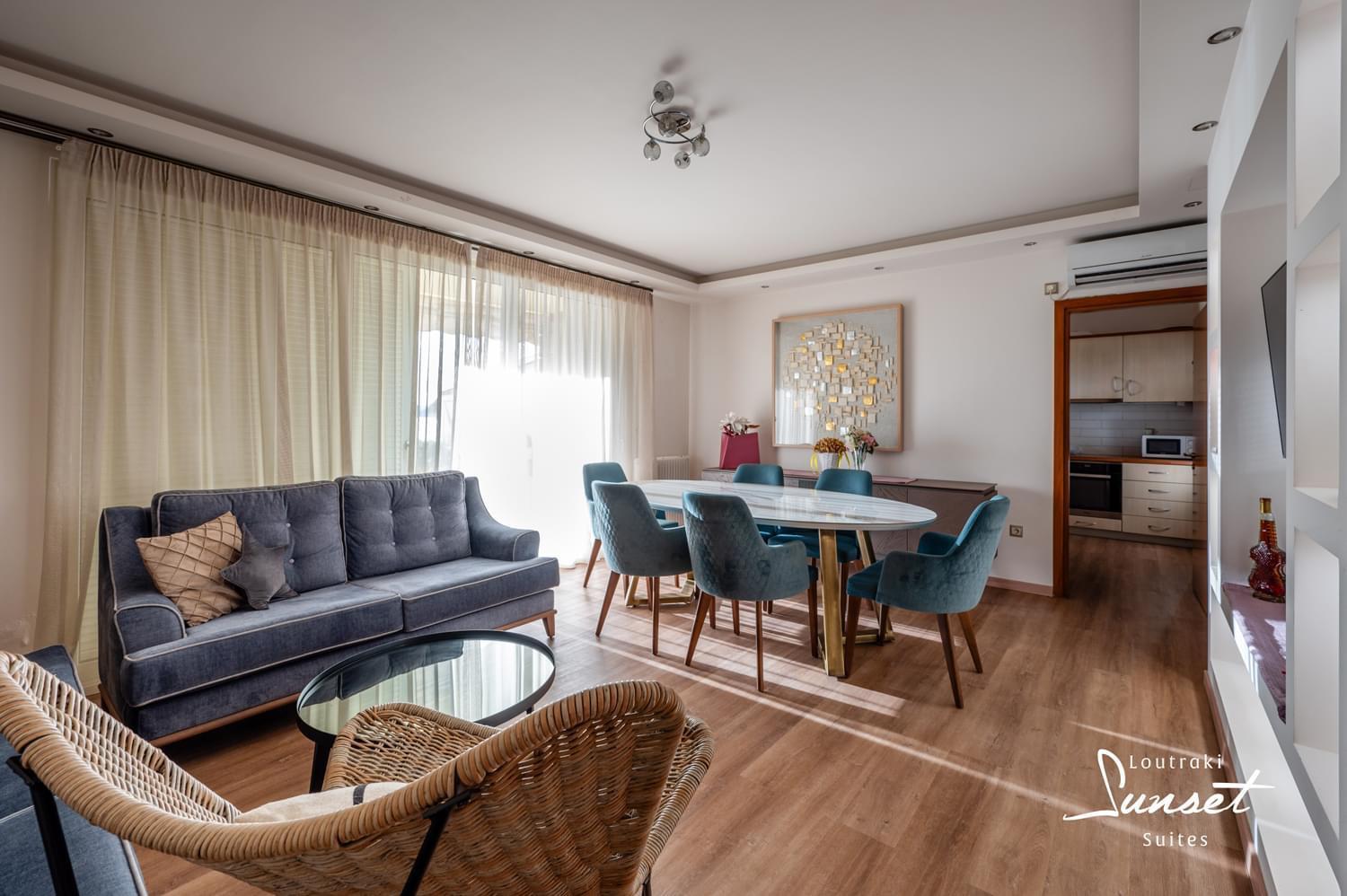 Loutraki Sea Sunset Apartment Exterior foto